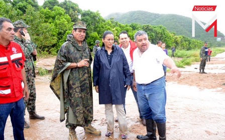 Lluvia, del jueves, generó más afectaciones que el huracán Patricia