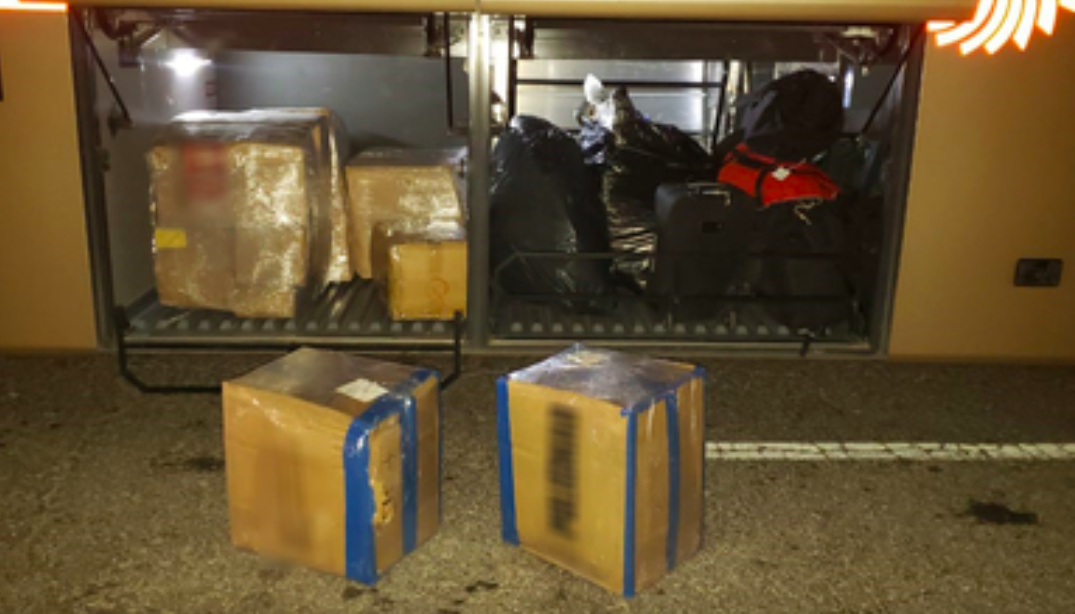 Aseguran 16 Kilos De Marihuana En Cajas De Cartón Que Eran